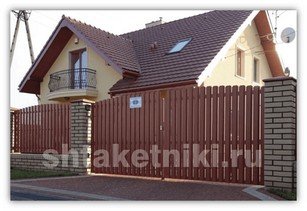 Штакетник для забора под дерево в Тюмени